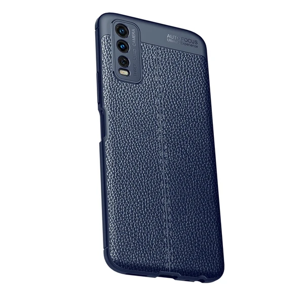 Vivo Y11s Kılıf Auto Focus Kapak - Lacivert ürün görseli 1