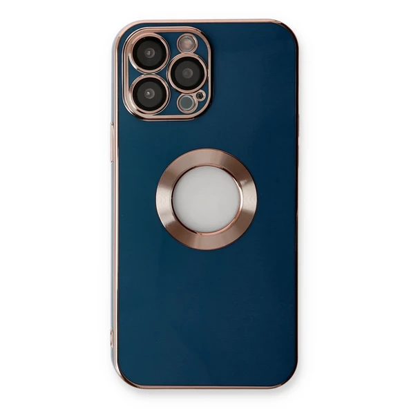 Apple İphone 14 Pro Max Kılıf Store Silikon - Mavi - Resim 2
