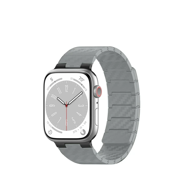 Apple Watch 45mm Carbon Steel Kordon (saat Değildir) - Yıldız Işığı ürün görseli 1