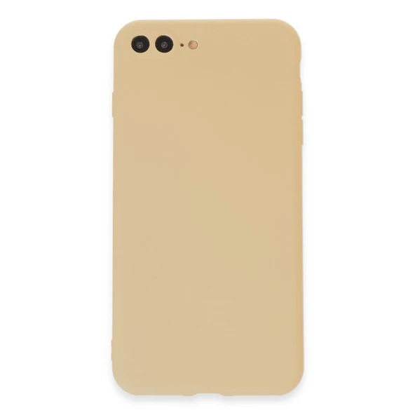 Apple İphone 7 Plus Kılıf First Silikon - Gold ürün görseli 1