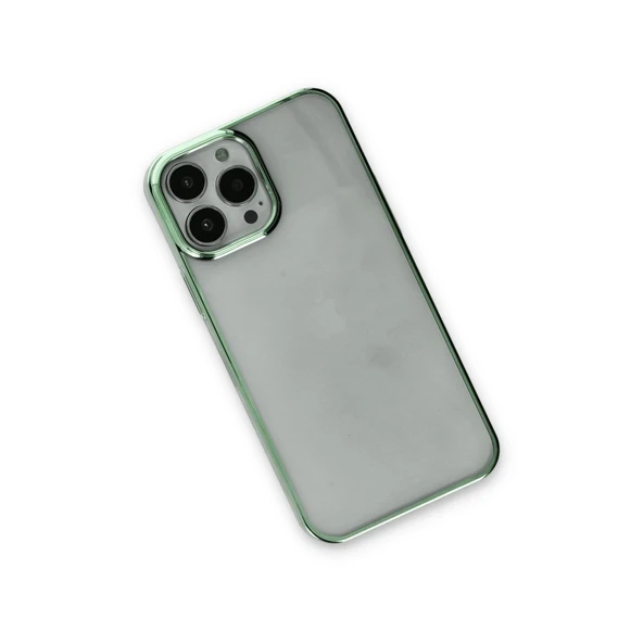 Apple İphone 14 Pro Max Kılıf Element Silikon - Yeşil - Resim 3