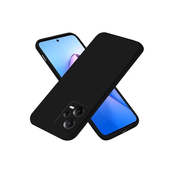Xiaomi Poco X5 5g Kılıf First Silikon - Siyah - Resim 2