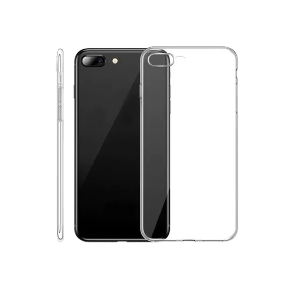 Apple İphone 8 Plus Kılıf Lüx Şeffaf Silikon ürün görseli 1