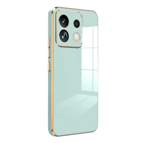 Xiaomi Poco M6 Pro 4g Kılıf Volet Silikon - Açık Yeşil ürün görseli 1