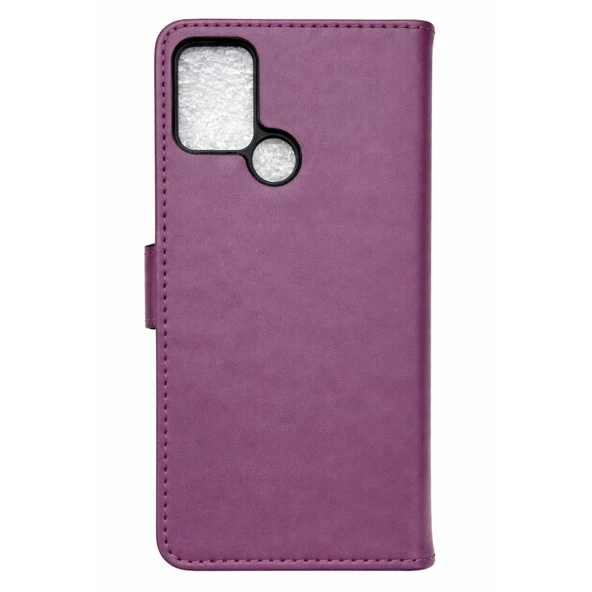 Tecno Pova Kılıf Trend S Plus Kapaklı Kılıf - Bordo ürün görseli 1