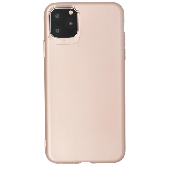 Apple İphone 11 Pro Max Kılıf First Silikon - Rose Gold ürün görseli 1