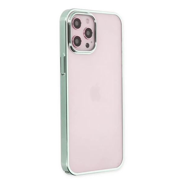 Apple İphone 12 Pro Max Kılıf Element Silikon - Yeşil - Resim 3