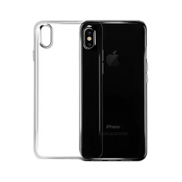 Apple İphone X Kılıf Lüx Şeffaf Silikon - Resim 4