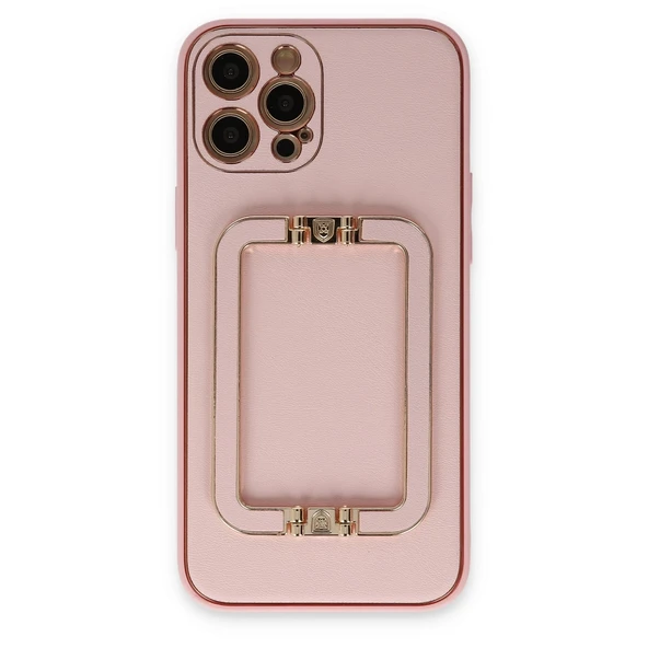 Apple İphone 12 Pro Kılıf Coco Elit Kapak - Pembe ürün görseli 1