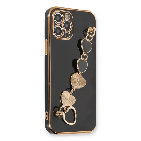 Apple İphone 12 Pro Max Kılıf Esila Silikon - Siyah ürün görseli 1