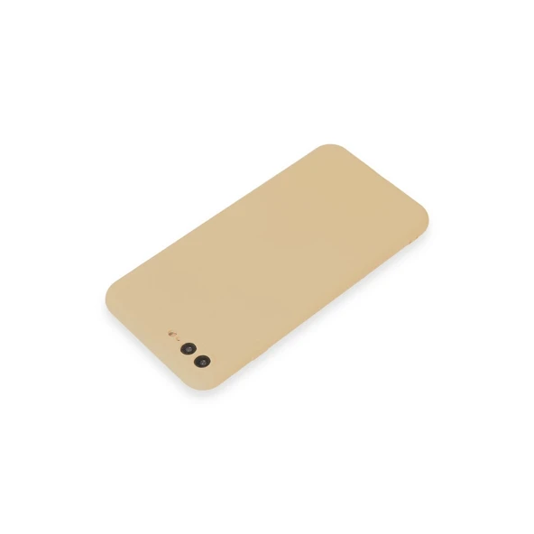Apple İphone 7 Plus Kılıf First Silikon - Gold - Resim 3
