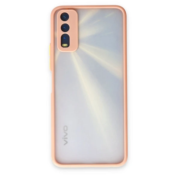 Vivo Y11s Kılıf Montreal Silikon Kapak - Pembe ürün görseli 1