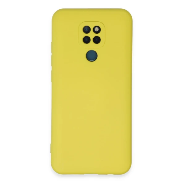 General Mobile Gm 20 Kılıf Nano İçi Kadife Silikon - Sarı ürün görseli 1