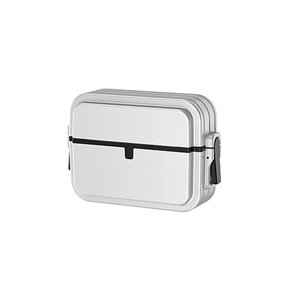 Apple Airpods 3 (3.nesil) 404 Kilitli Kılıf - Gri ürün görseli 1