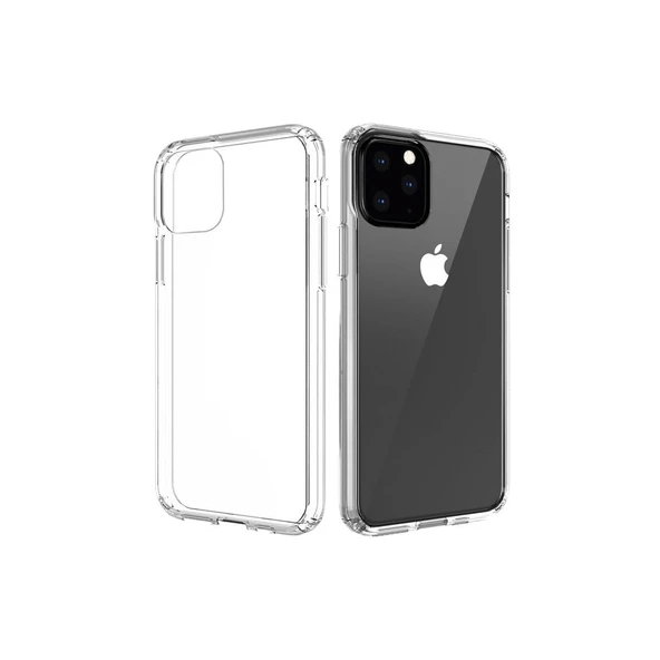 Apple İphone 11 Pro Max Kılıf Lüx Şeffaf Silikon ürün görseli 1