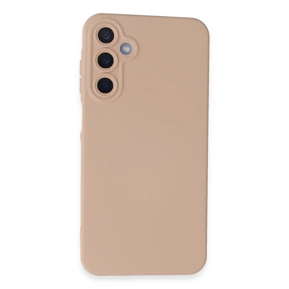 Samsung Galaxy A25 5g Kılıf Nano İçi Kadife Silikon - Pudra ürün görseli 1