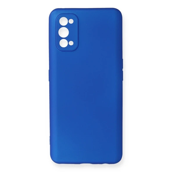 Realme 7 Pro Kılıf First Silikon - Mavi ürün görseli 1