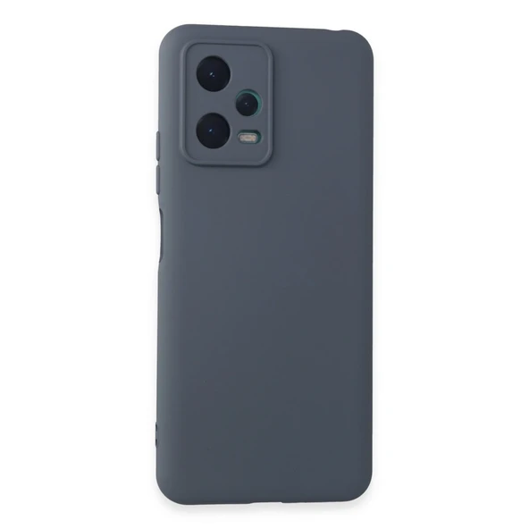 Xiaomi Redmi Note 12 5g Kılıf Nano İçi Kadife Silikon - Gri ürün görseli 1