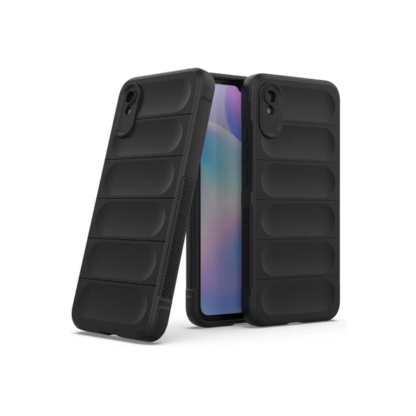 Xiaomi Redmi 9a Kılıf Optimum Silikon - Siyah - Resim 2