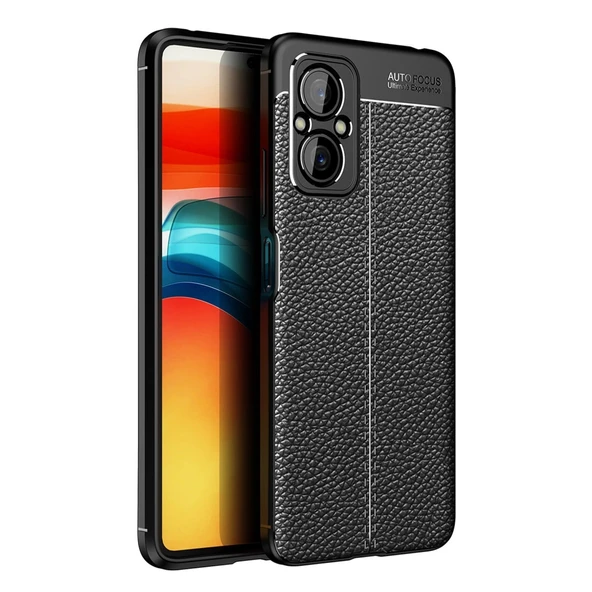 Xiaomi Poco M5 Kılıf Auto Focus Kapak - Siyah ürün görseli 1