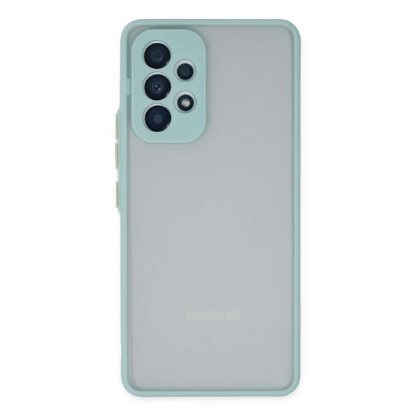 Samsung Galaxy A53 5g Kılıf Montreal Silikon Kapak - Turkuaz ürün görseli 1