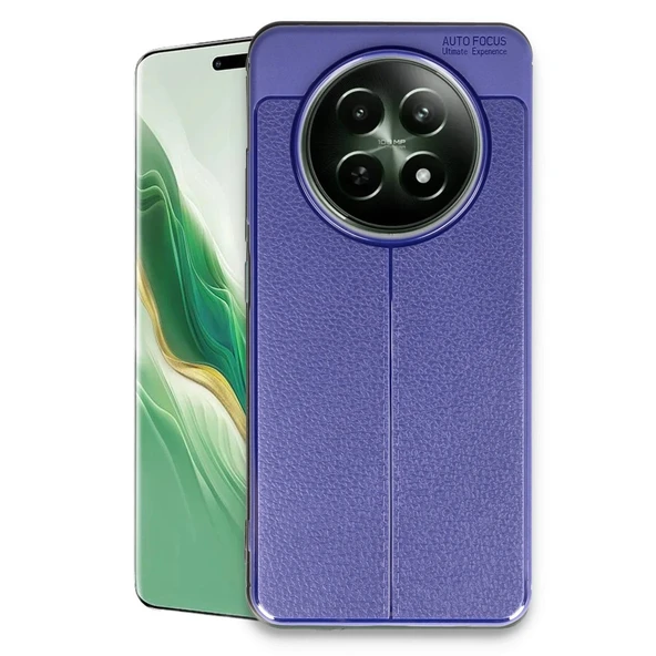 Realme 12 5g Kılıf Auto Focus Kapak - Lacivert ürün görseli 1