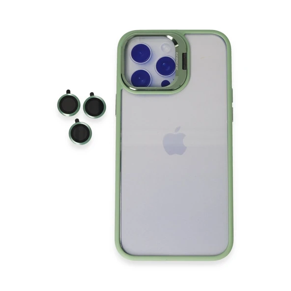 Joko Apple İphone 14 Pro Kılıf Roblox Lens Standlı Kapak - Yeşil ürün görseli 1