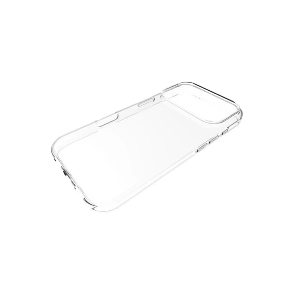 Apple İphone 17 Pro Max Lüx Şeffaf Silikon - Şeffaf - Resim 4