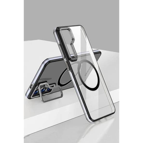 Joko Samsung Galaxy S24 Crystal Magsafe Kapak - Siyah ürün görseli 1