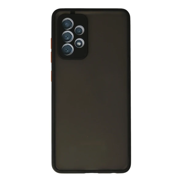 Samsung Galaxy A72 Kılıf Montreal Silikon Kapak - Siyah ürün görseli 1