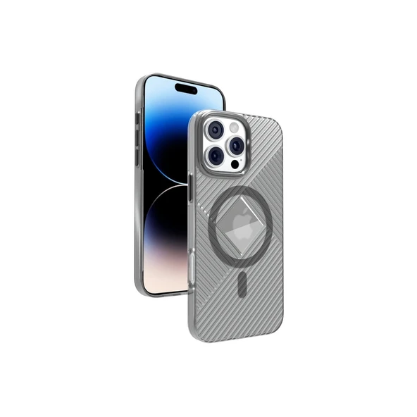 Joko Apple İphone 16 Pro Max Stella Pc Sert Magsafe Kılıf - Siyah ürün görseli 1