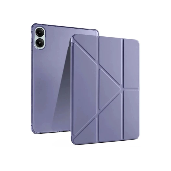 Xiaomi Redmi Pad Pro 12.1 Kılıf Kalemlikli Mars Tablet Kılıfı - Lavender ürün görseli 1