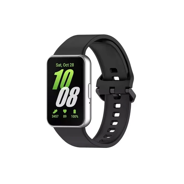 Fit 3 Kr419 Ware Silikon Kordon - Siyah ürün görseli 1