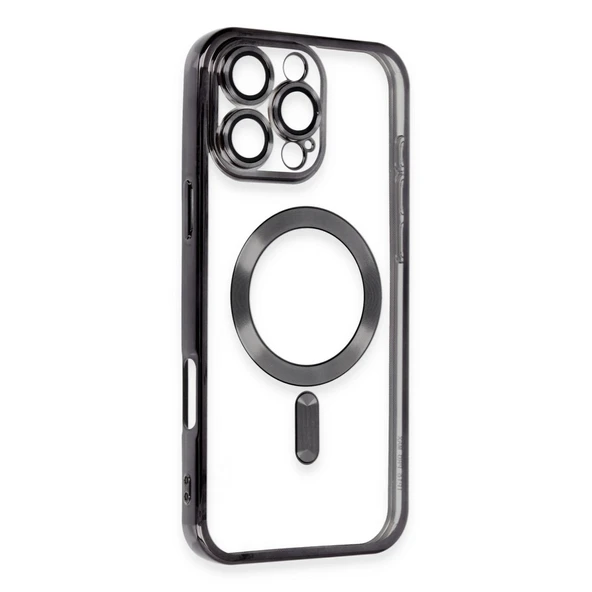 Apple İphone 16 Pro Max Kılıf Kross Magneticsafe Kapak - Siyah ürün görseli 1