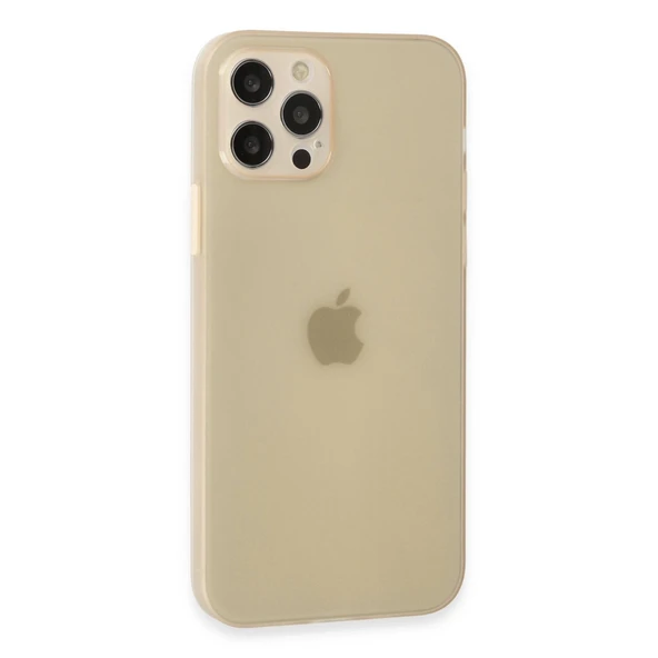 Apple İphone 12 Pro Max Kılıf Puma Silikon - Gold - Resim 3
