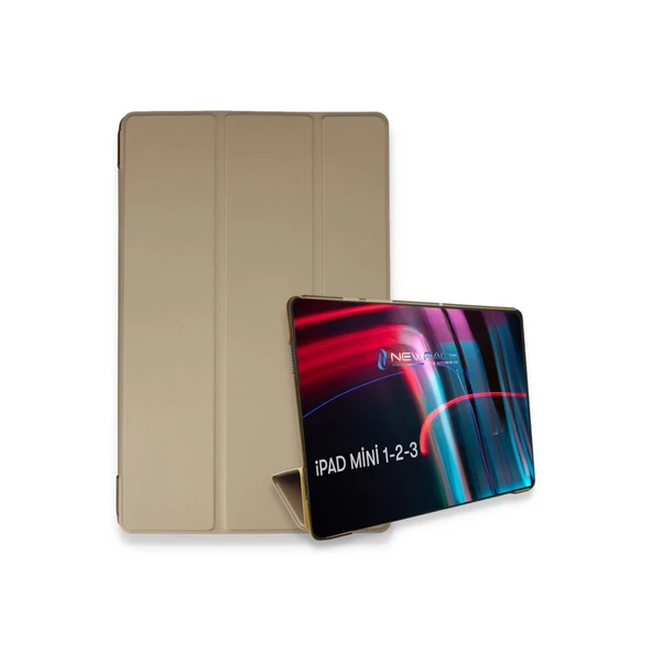Apple İpad Mini 3 Kılıf Tablet Smart Kılıf - Gold ürün görseli 1