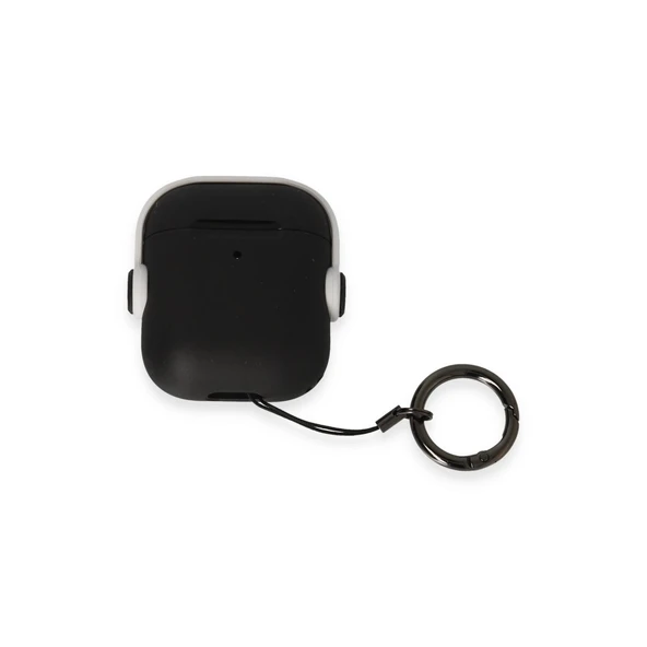 Apple Airpods 2 (2.nesil) Cool Kılıf - Siyah-beyaz ürün görseli 1