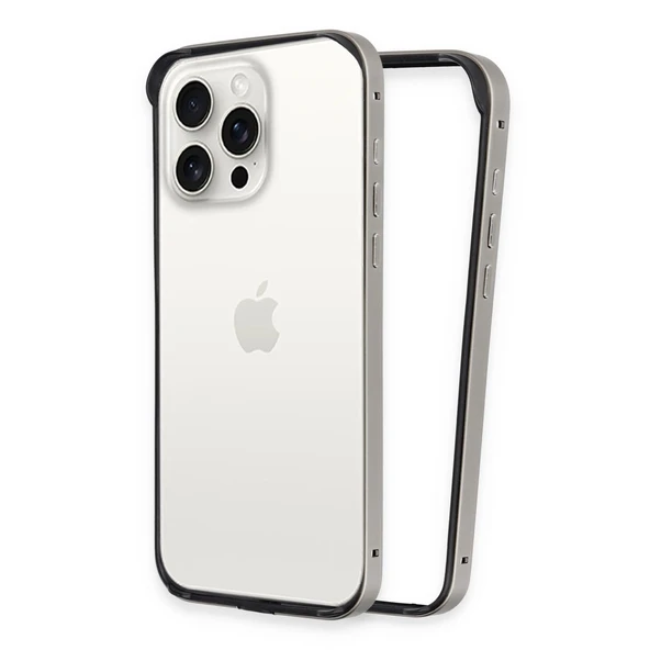Joko Apple İphone 15 Pro Land Bumper Koruma Kapak - Titan Gri ürün görseli 1