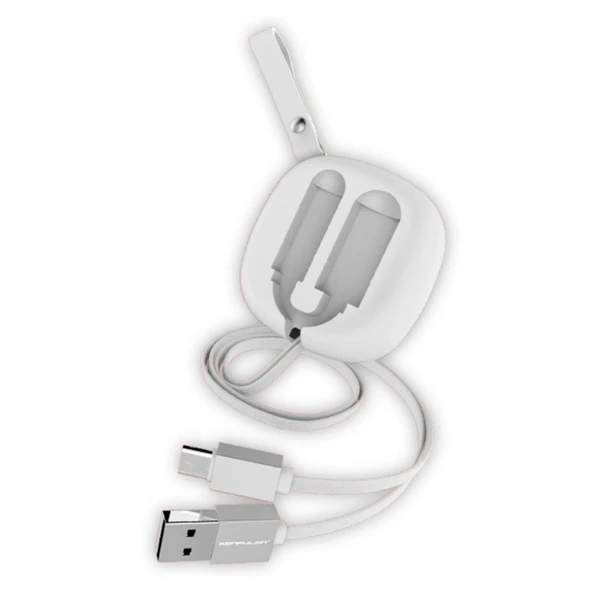 S79 Micro Usb Kablo 20cm-1m 2a - Beyaz ürün görseli 1
