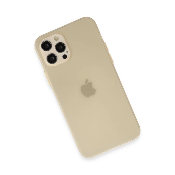 Apple İphone 12 Pro Max Kılıf Puma Silikon - Gold - Resim 2
