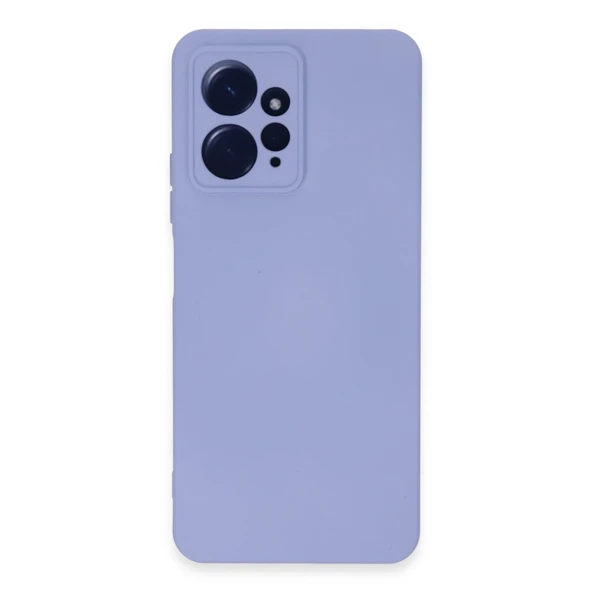 Xiaomi Redmi Note 12 4g Kılıf Nano İçi Kadife Silikon - Lila ürün görseli 1