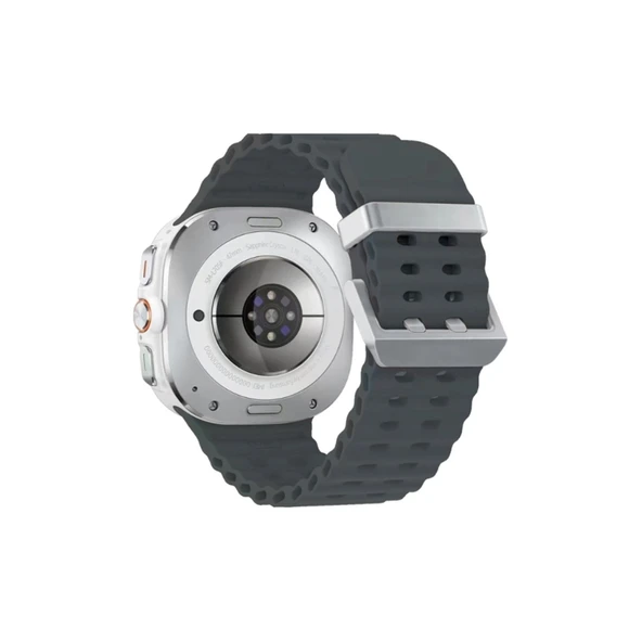 Watch 7 Ultra Kr417 Rug Silikon Kordon - Koyu Gri ürün görseli 1