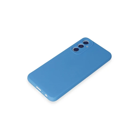 Samsung Galaxy A05s Kılıf First Silikon - Mavi - Resim 4