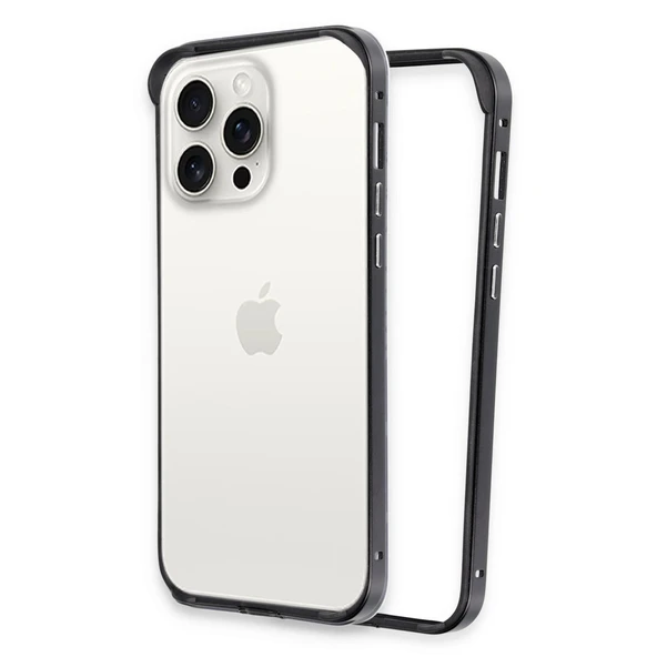 Joko Apple İphone 15 Pro Max Land Bumper Koruma Kapak - Siyah ürün görseli 1