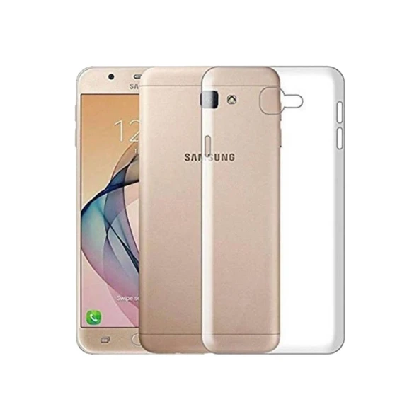 Samsung Galaxy J7 Prime Kılıf Lüx Şeffaf Silikon ürün görseli 1
