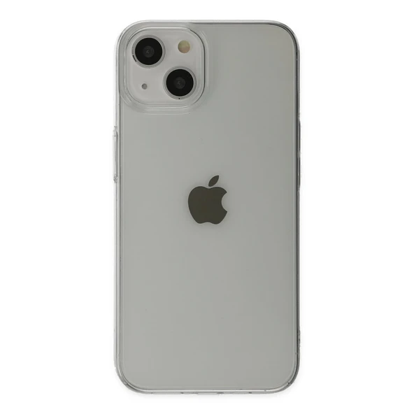 Apple İphone 14 Plus Kılıf Pc Sert Şeffaf Kapak - Şeffaf ürün görseli 1