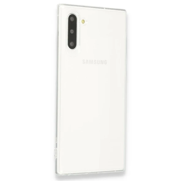 Samsung Galaxy Note 10 Kılıf Lüx Şeffaf Silikon ürün görseli 1