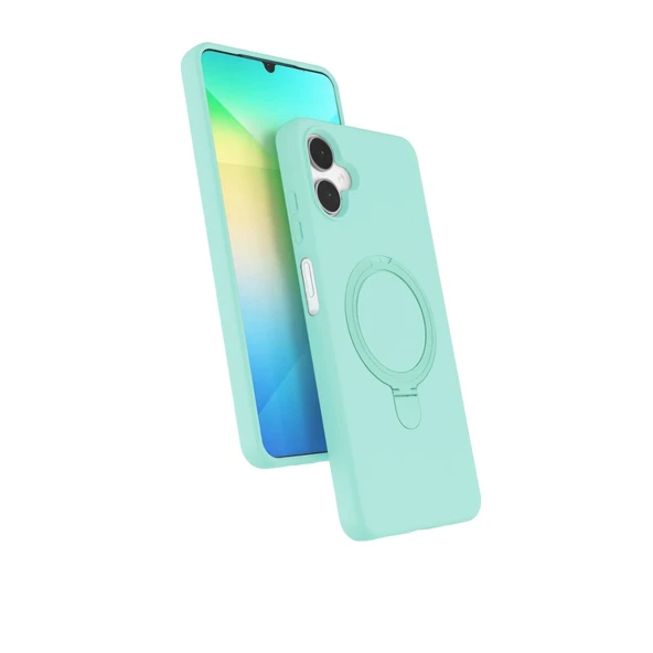 Samsung Galaxy A06 Regal Magsafe Standlı Kapak - Su Yeşili ürün görseli 1