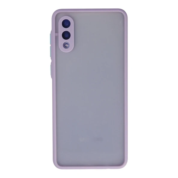 Samsung Galaxy A02 Kılıf Montreal Silikon Kapak - Mor ürün görseli 1