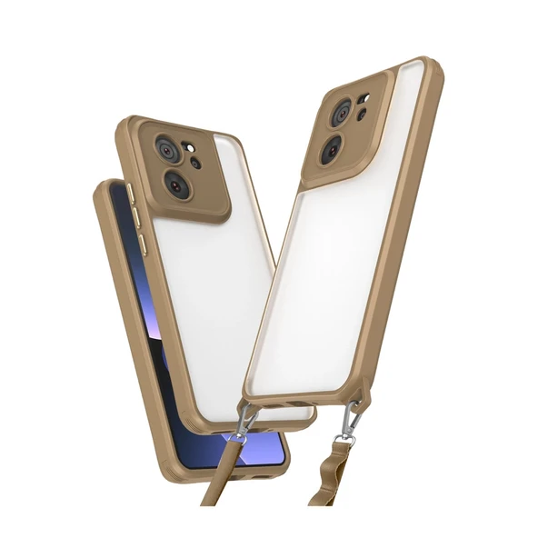 Xiaomi Mi 13t Pro Kılıf Penta Silikon Kılıf - Çöl Titanyum ürün görseli 1